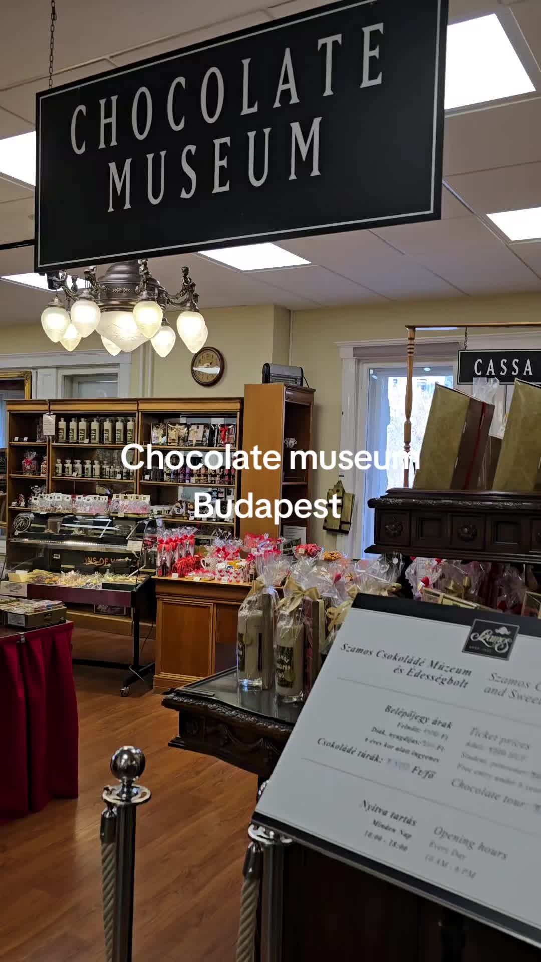 מוזיאון השוקולד (Chocolate Museum Szentendre)