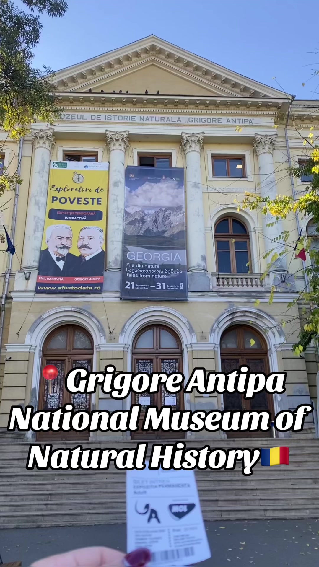 מוזיאון אנטיפה - Grigore Antipa National Museum of Natural History