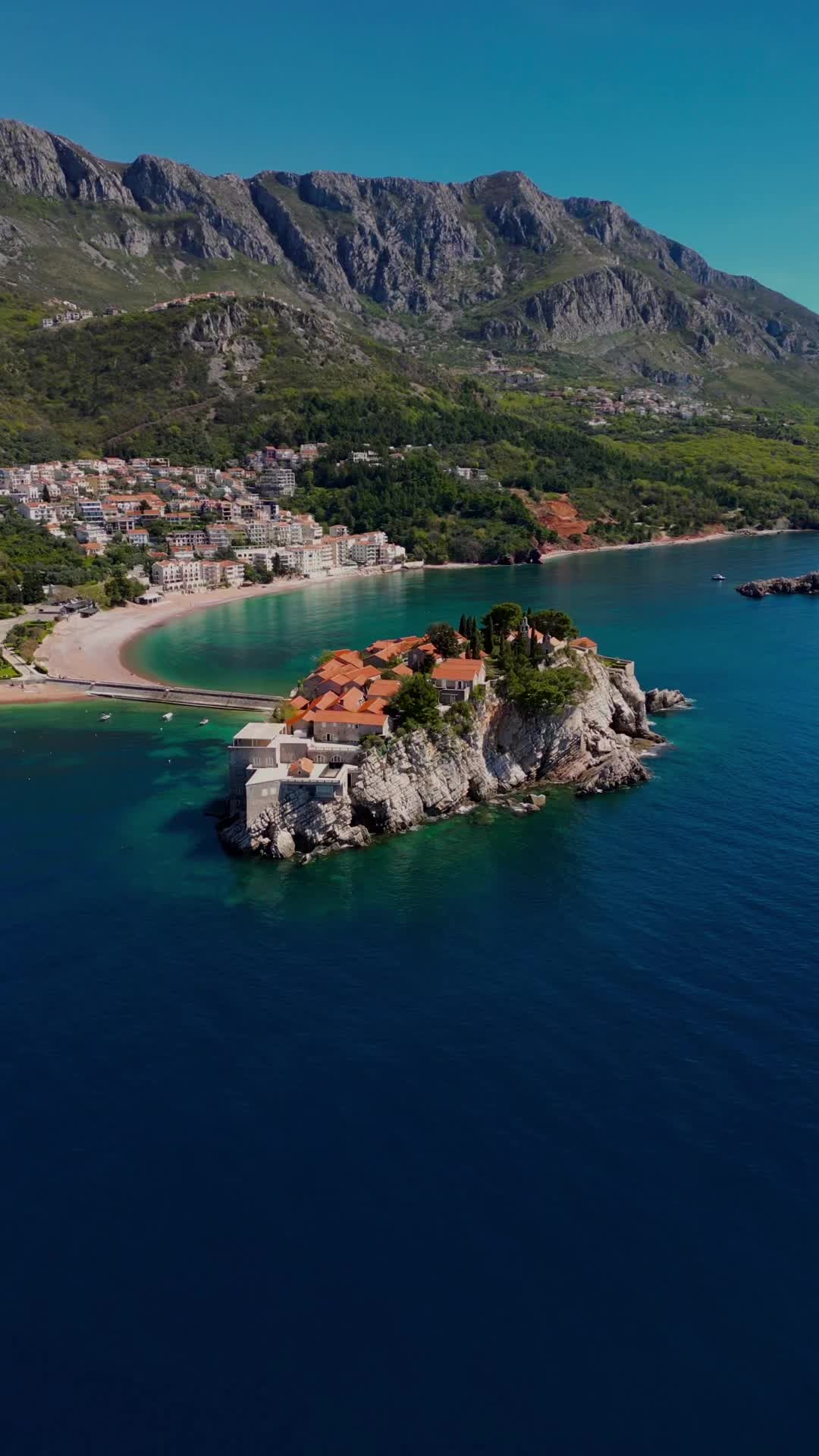 נקודת תצפית סווטי סטפן (Sveti Stefan Viewpoint)
