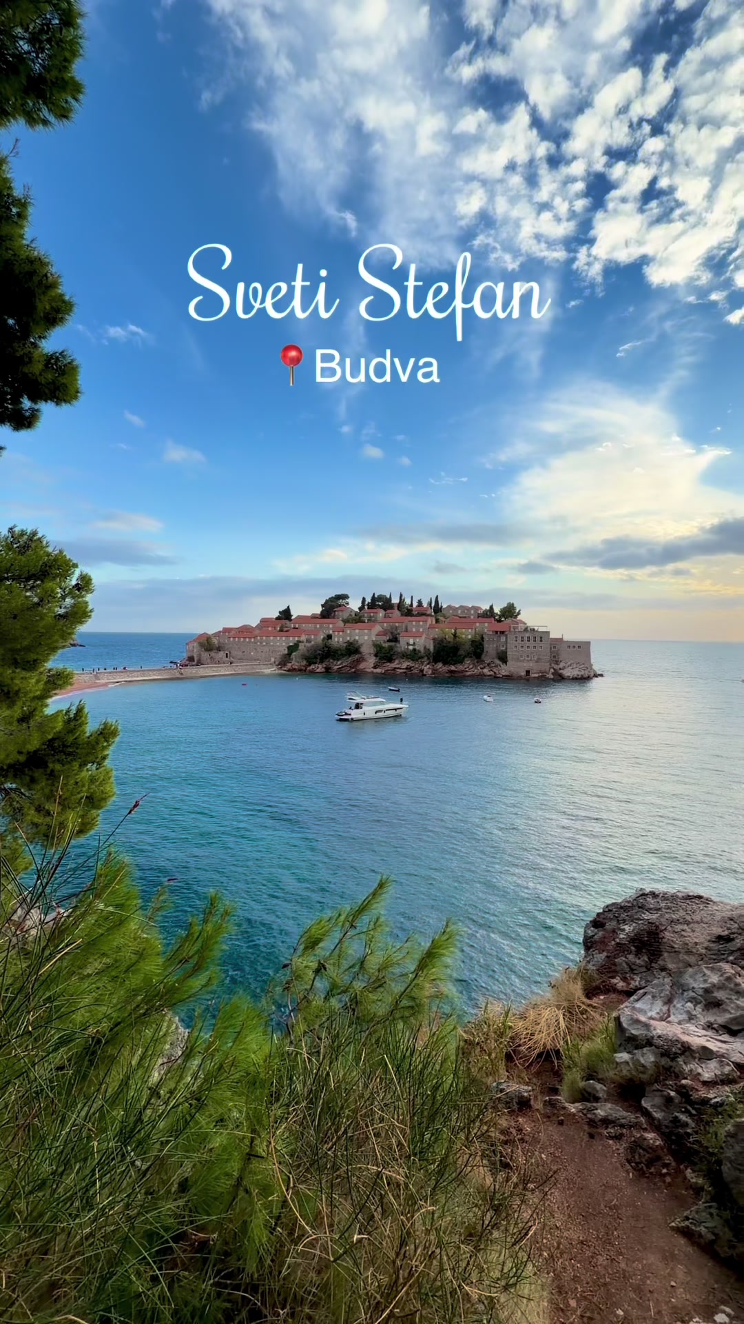 נקודת תצפית סווטי סטפן (Sveti Stefan Viewpoint)
