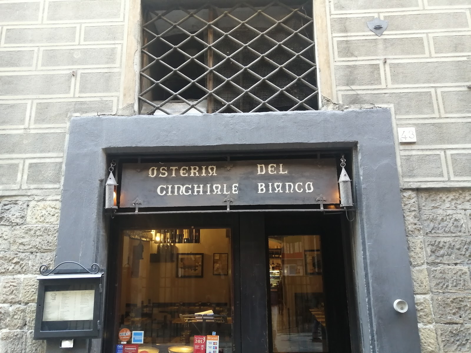 תמונה עבור Osteria del Cinghiale Bianco, Florence