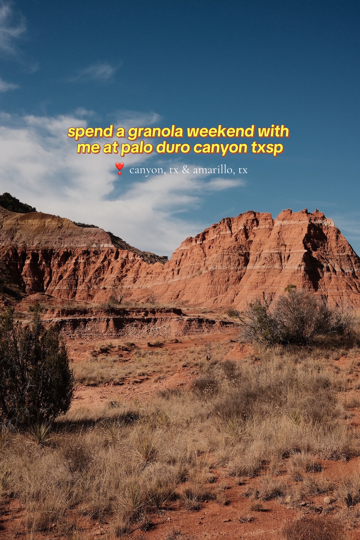 Palo Duro Canyon State Park