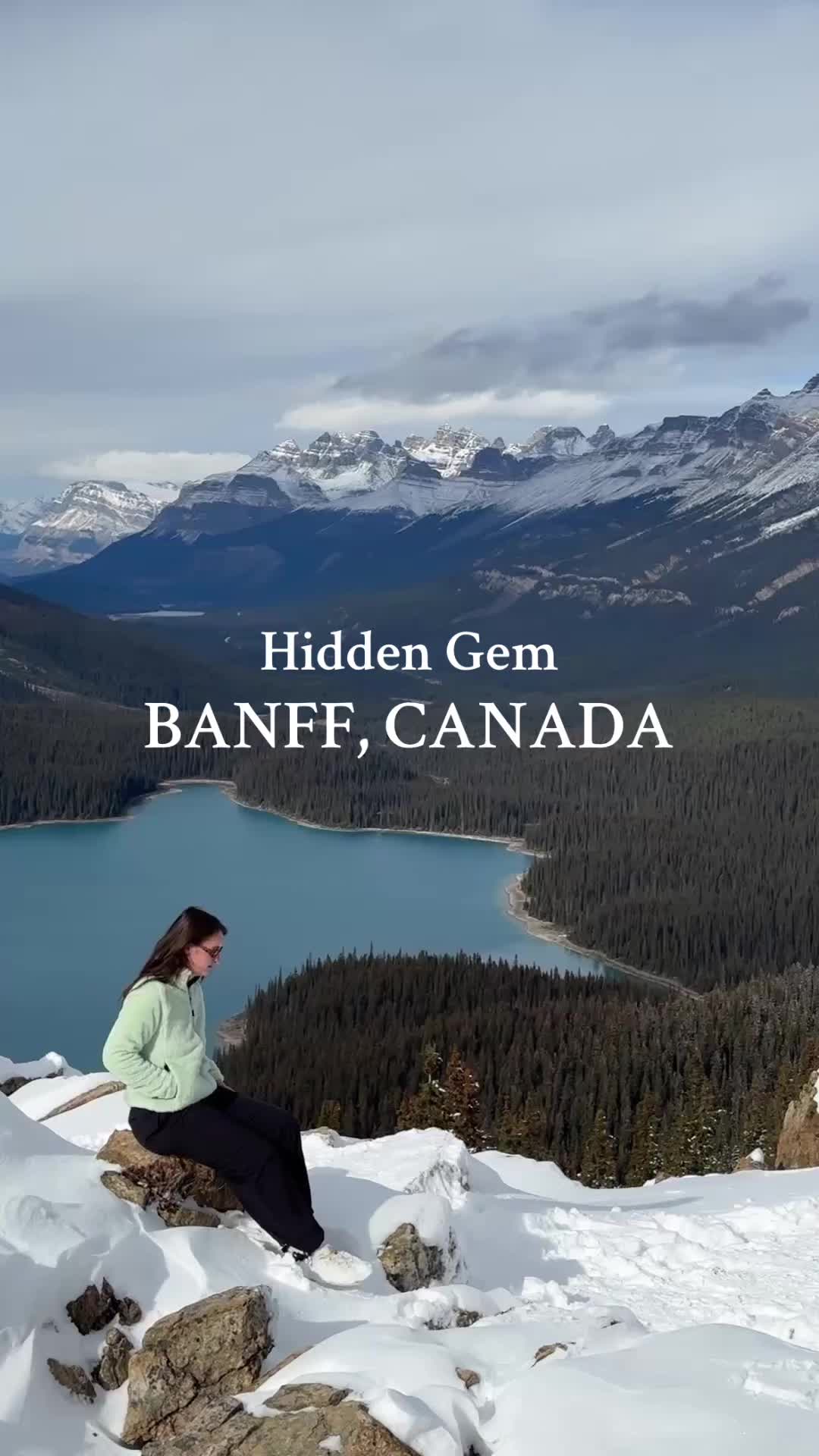 Peyto Lake Lookout