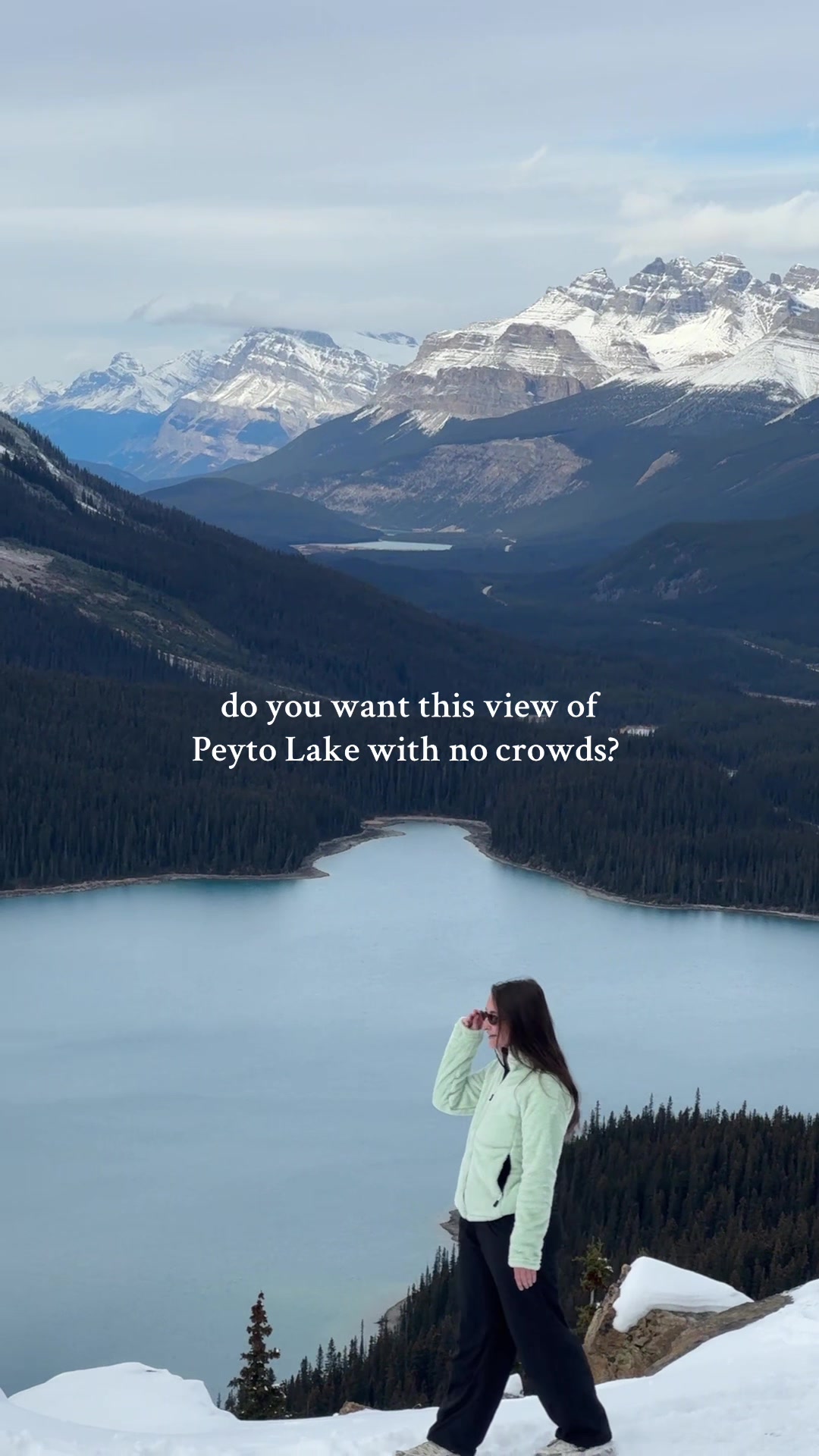 Peyto Lake Lookout