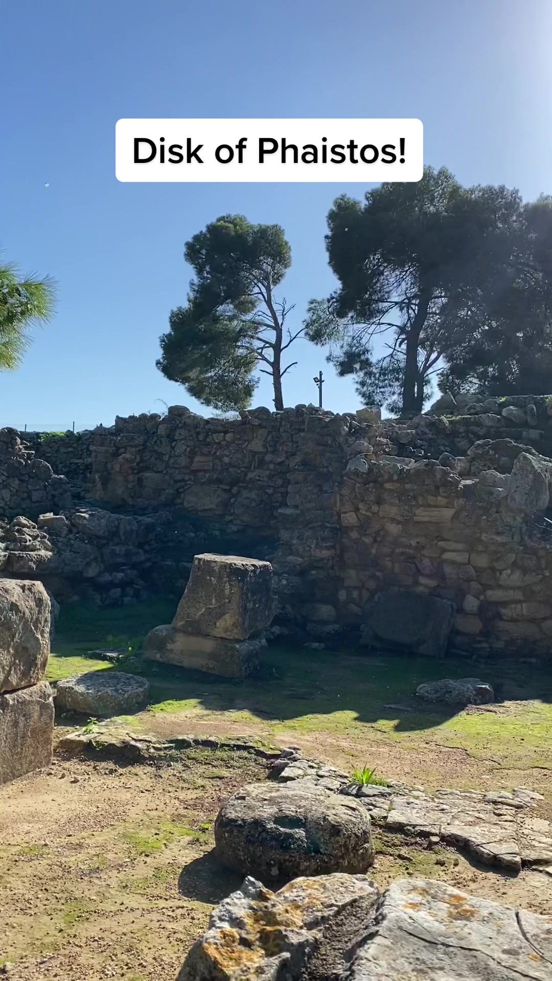 Phaistos Archaeological Site