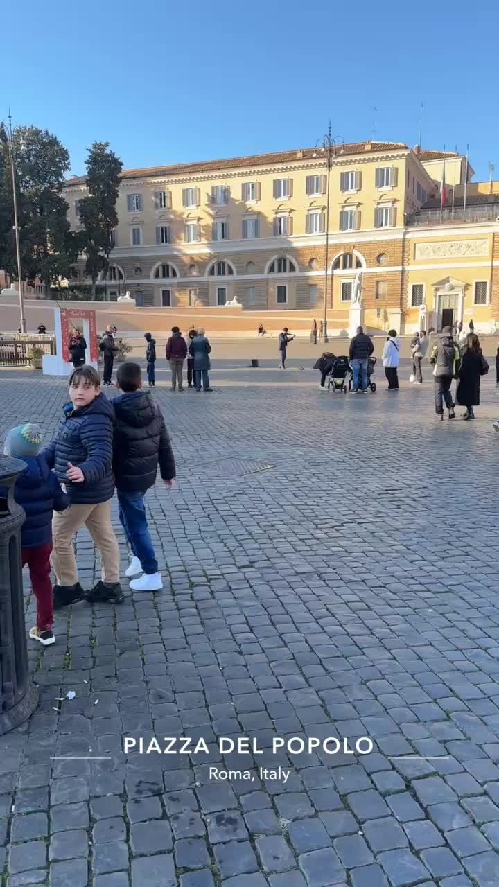 Пьяцца дель Пополо (Piazza del Popolo) — Рим