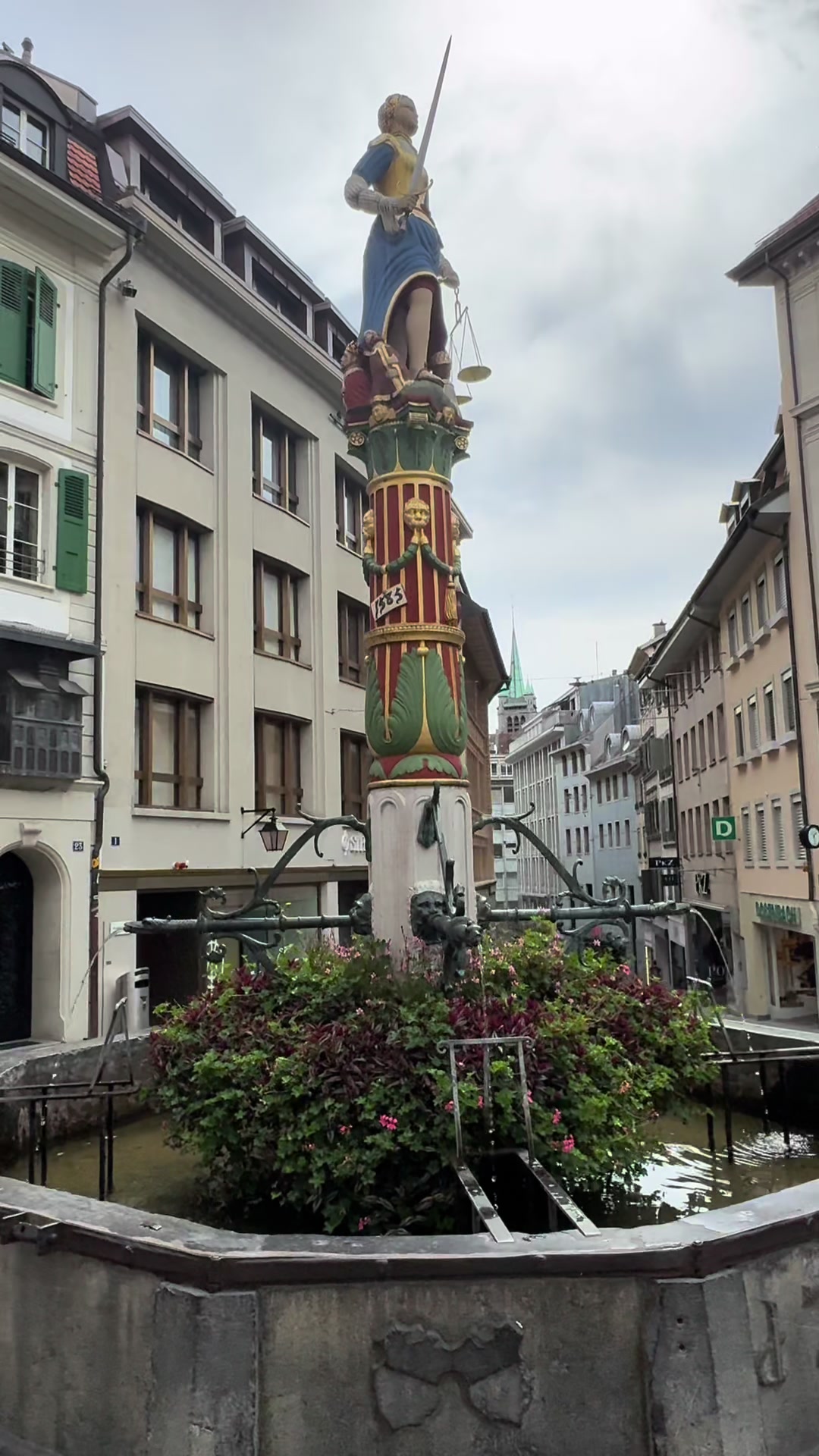 Place de la Palud (old town square & clock)