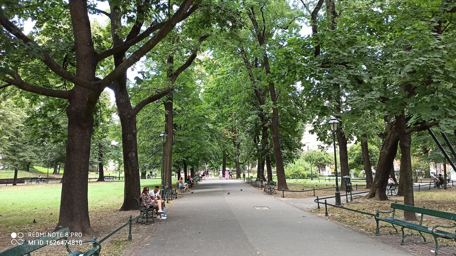 פארק בלניק וסמטאות הרובע העתיק (Planty Park)