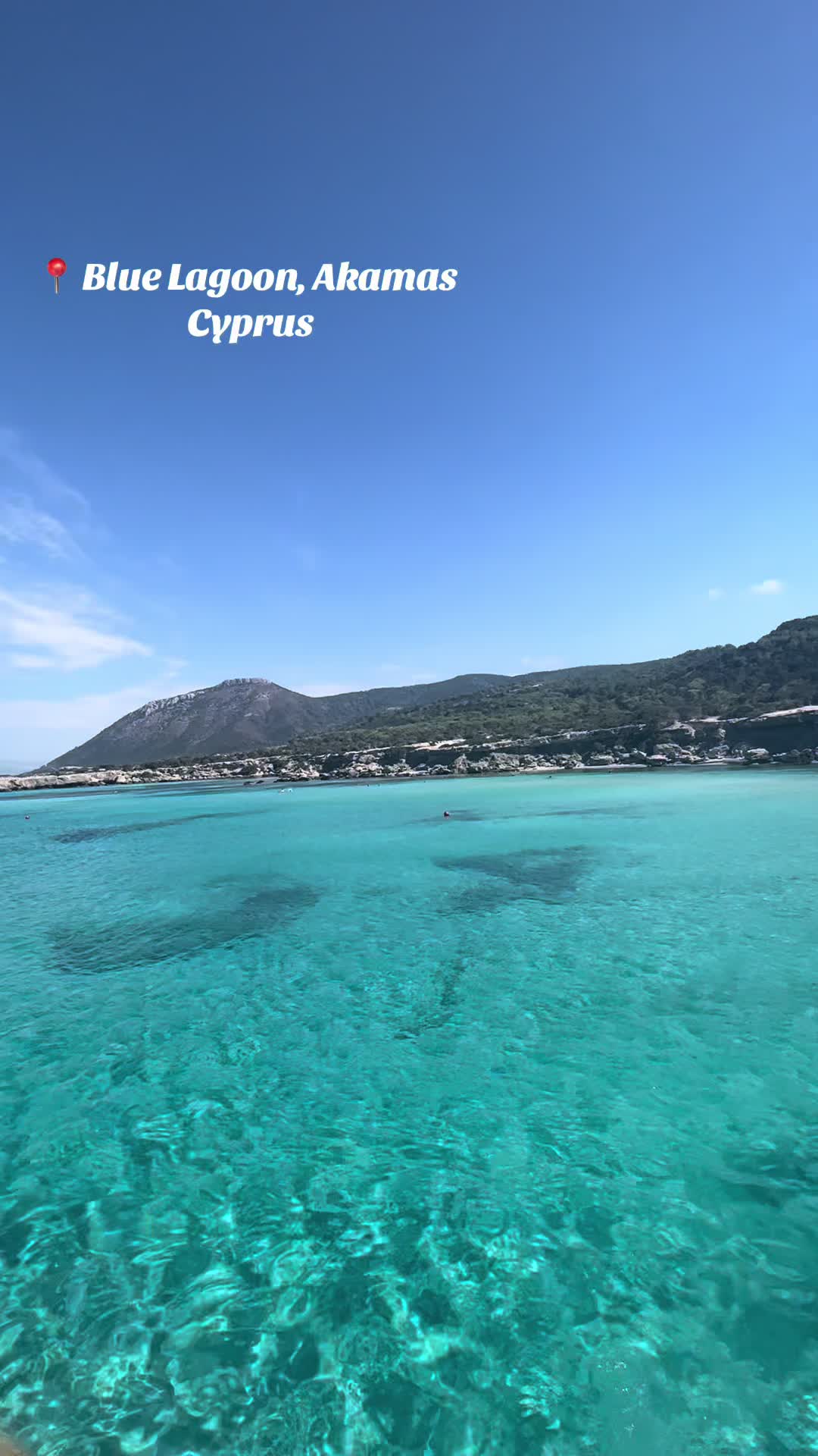 Полуостров Акамас — Голубая лагуна (Blue Lagoon, Akamas)