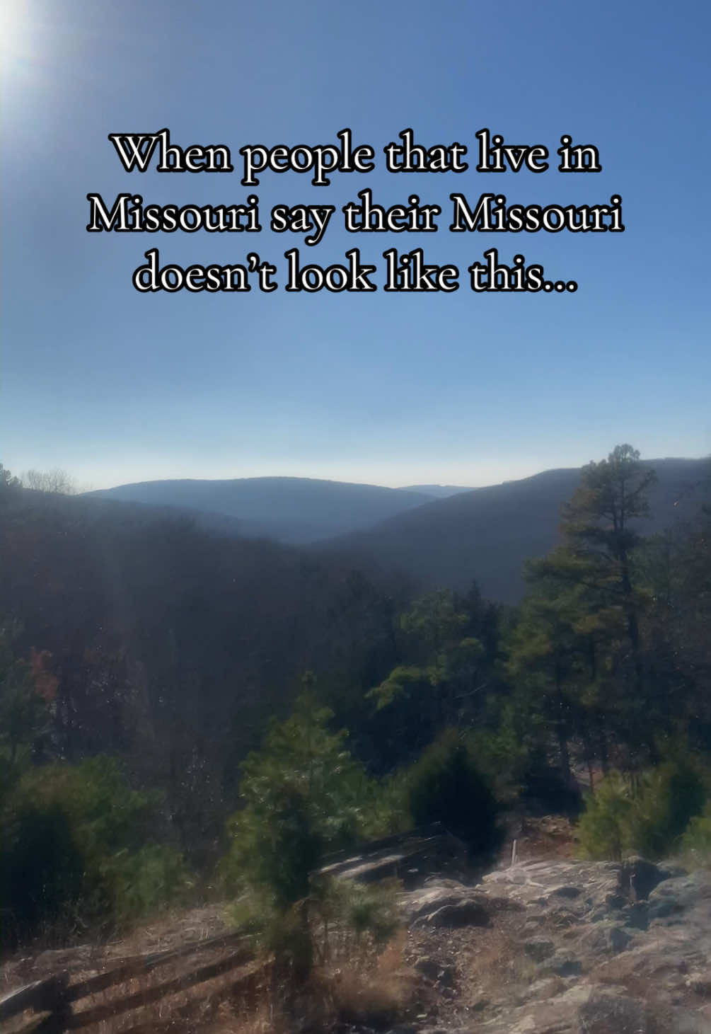 Potosi, MO (Taum Sauk Mountain State Park and Mina Sauk Falls)
