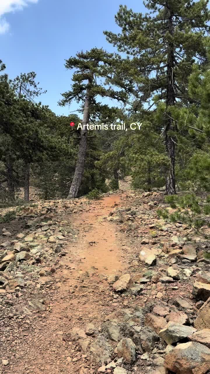 פארק הלאומי טרודוס - מסלולי הליכה (Troodos National Forest Park)