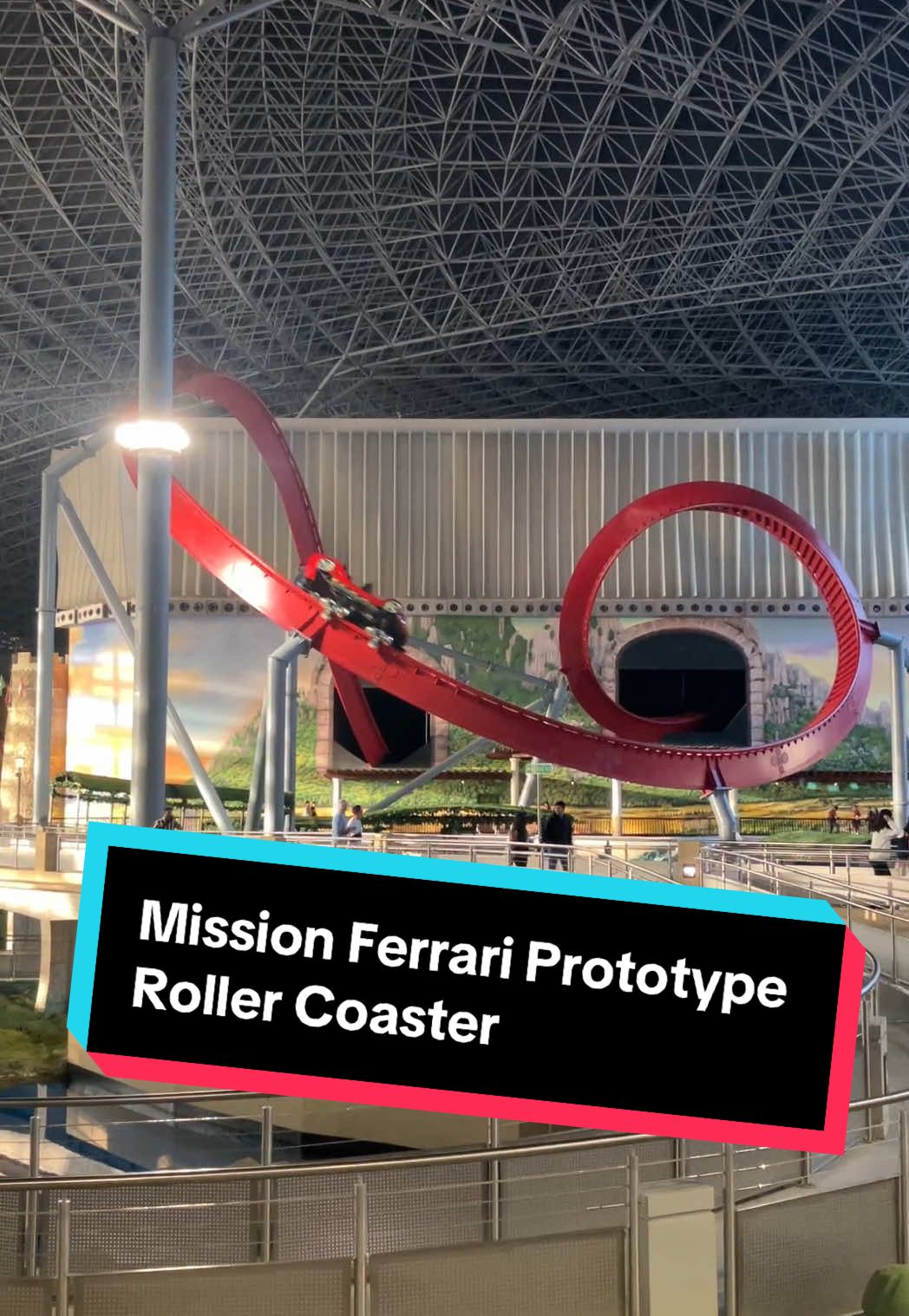 פארק עולם הפרארי אבו דאבי (Ferrari World Abu Dhabi)