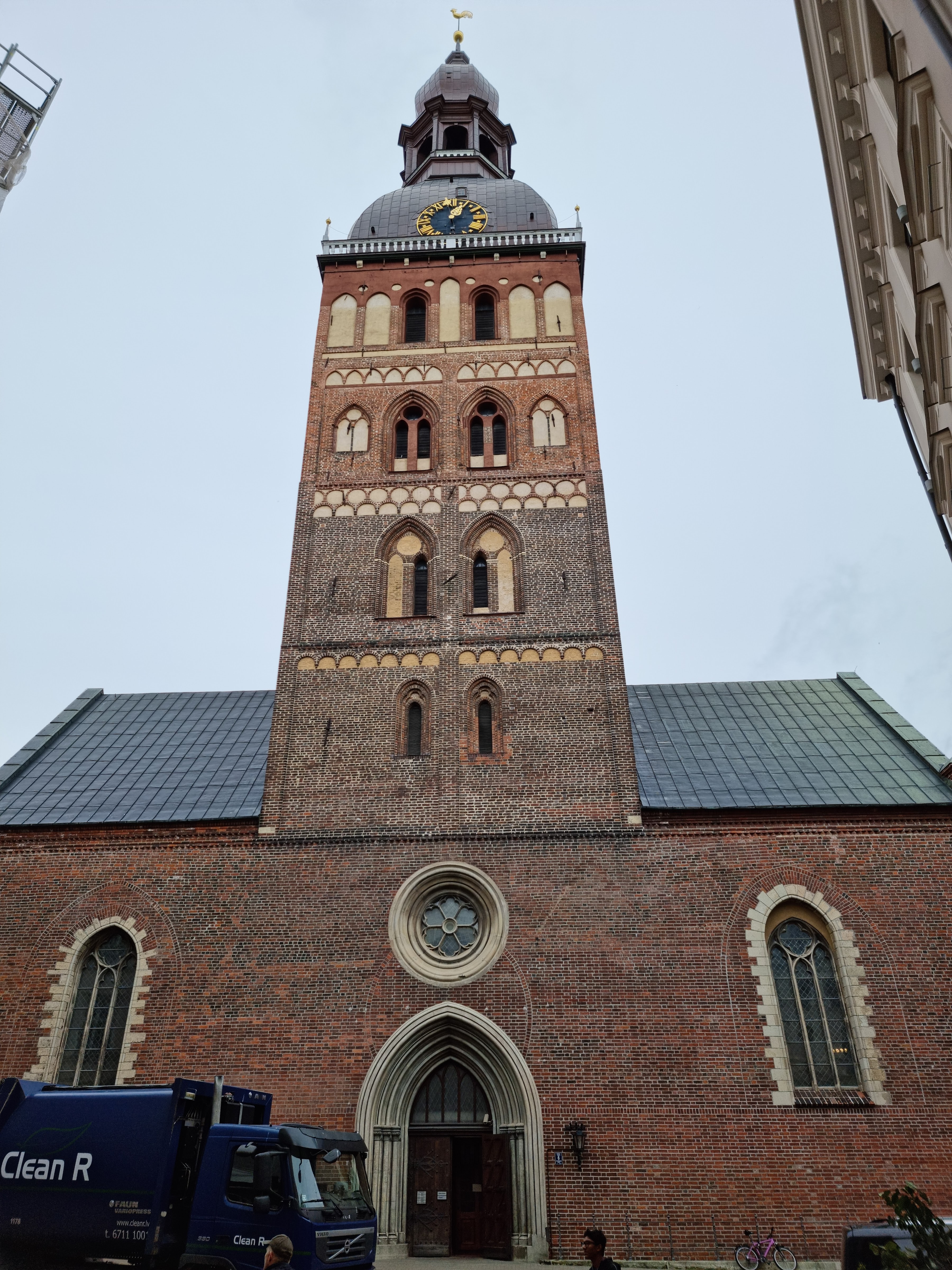 Маршрут поездки из Риги в Талин на машине