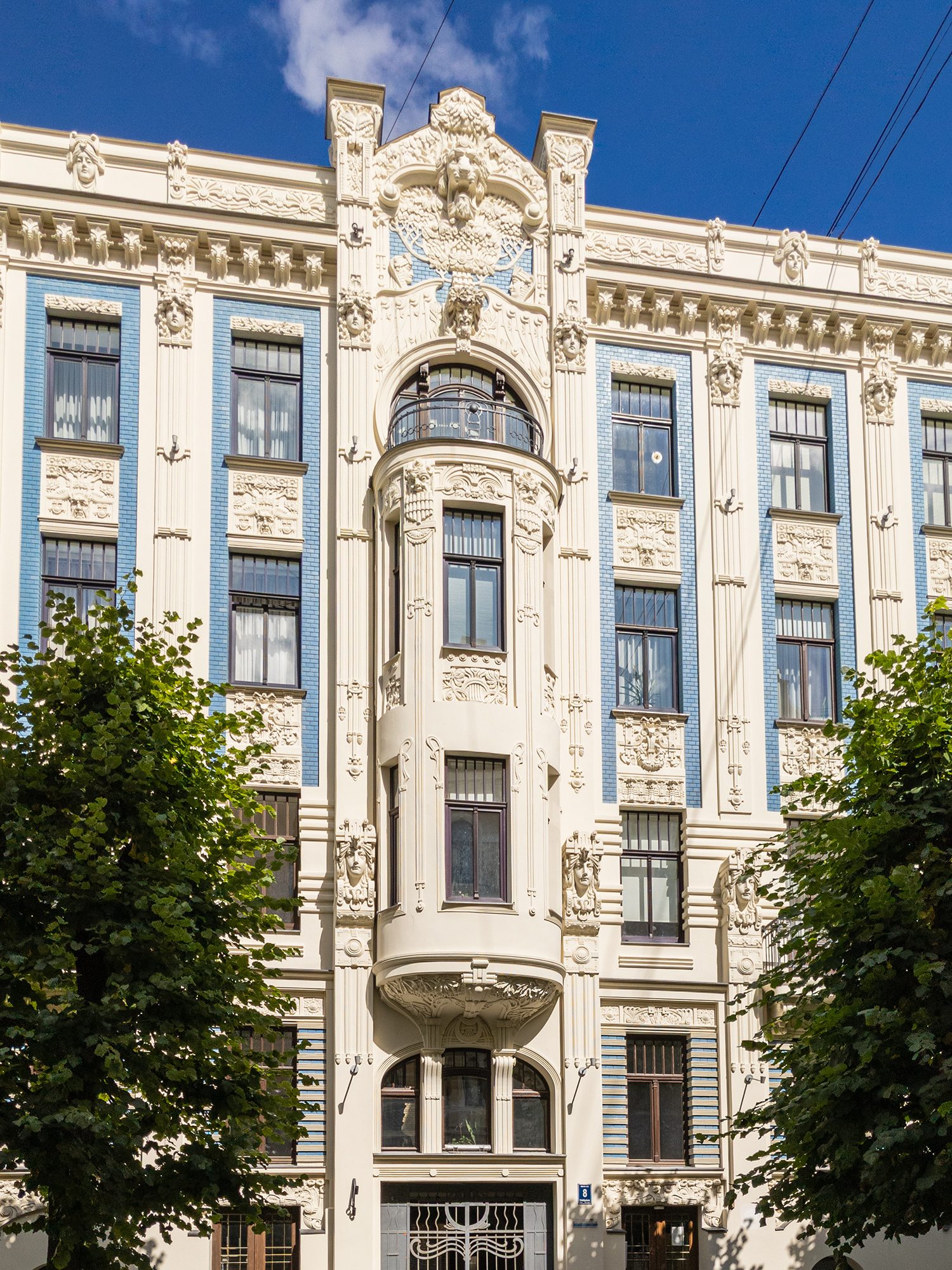 Архитектура Югендстиля — Ул. Альберта
