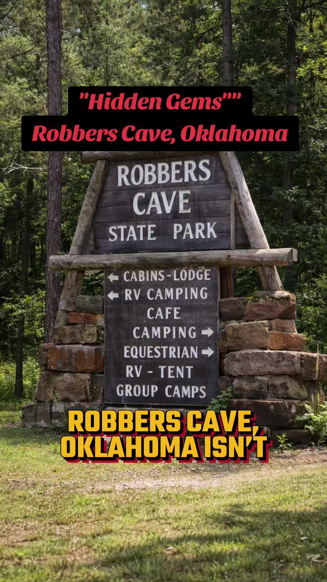 Robbers Cave State Park