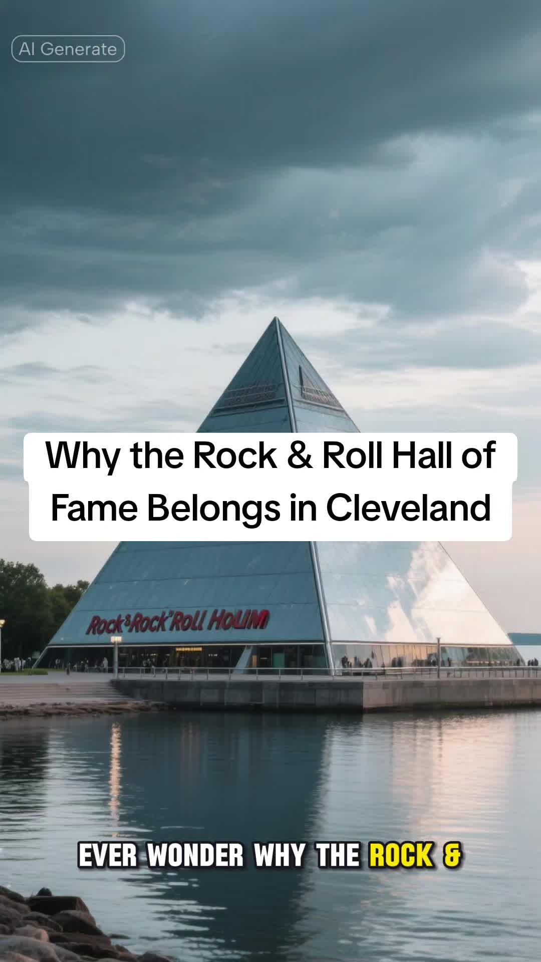 Rock and Roll Hall of Fame, Cleveland