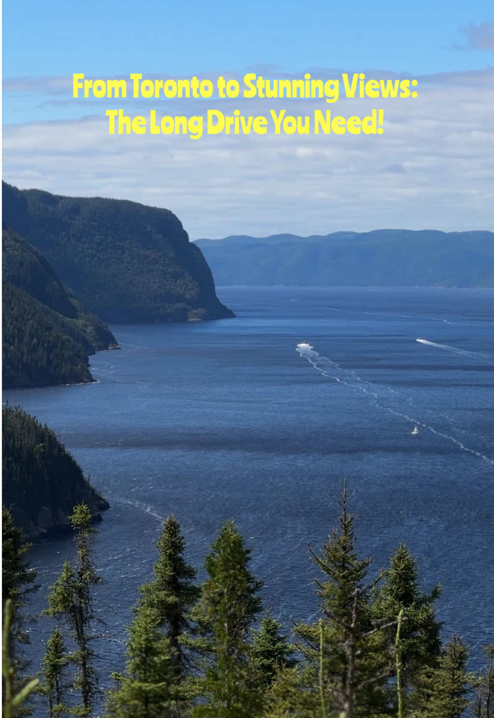 Saguenay Fjord National Park