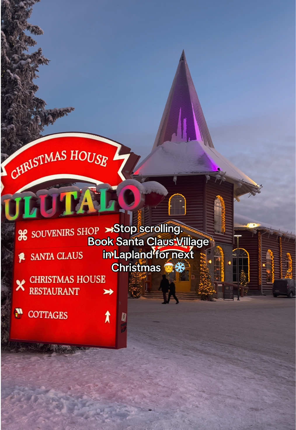 שדה התעופה סאאריבה (SantaPark / Santa Claus Village, רובאניеми)