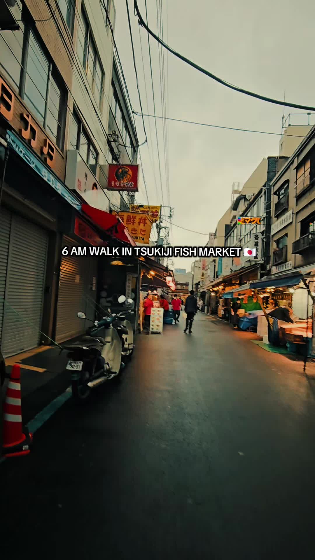 שוק הדגים טסוקיג'י (אזור Tsukiji Outer Market)