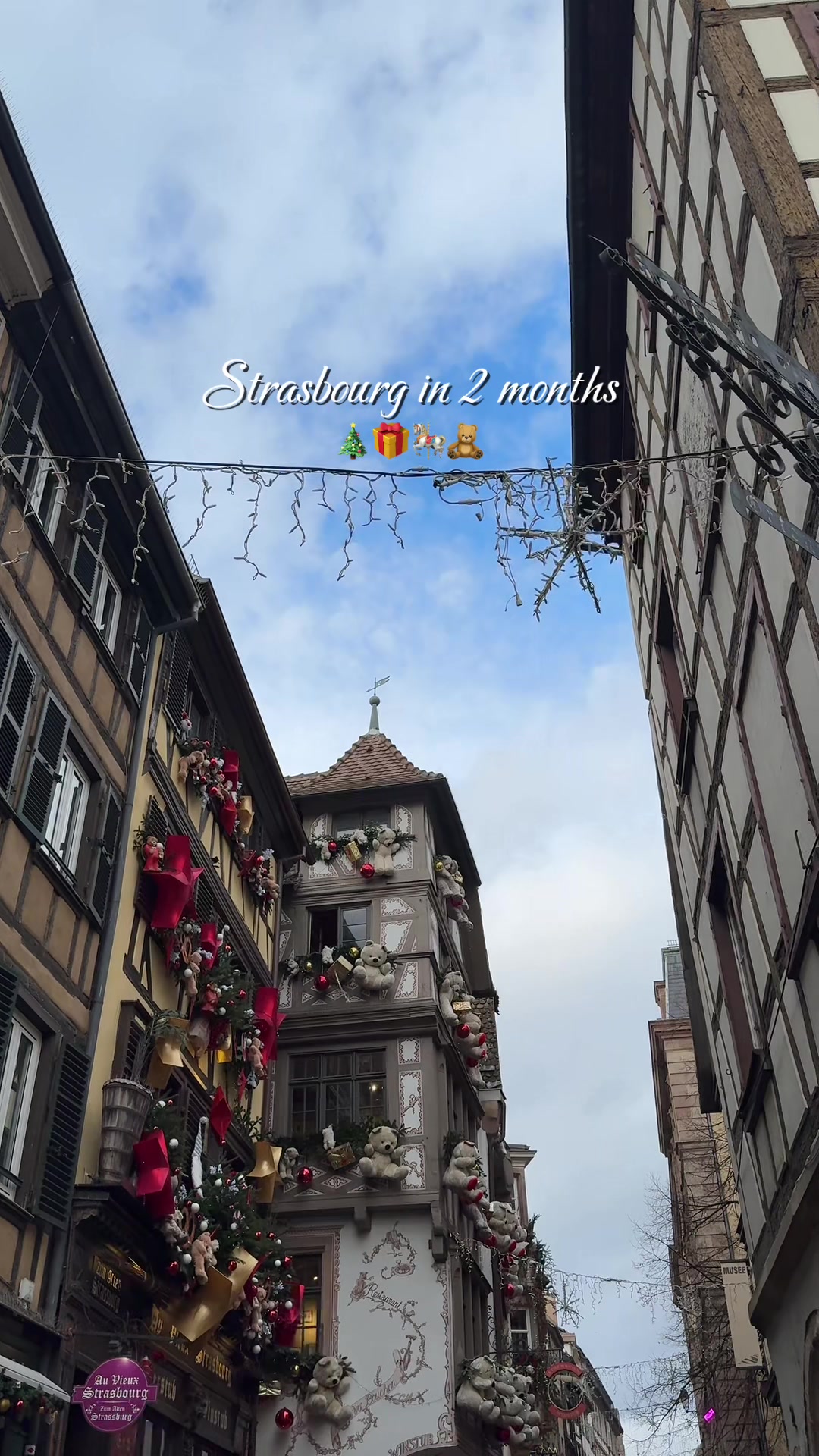 שוק חג המולד שטרסבורג (Strasbourg Christmas Market)