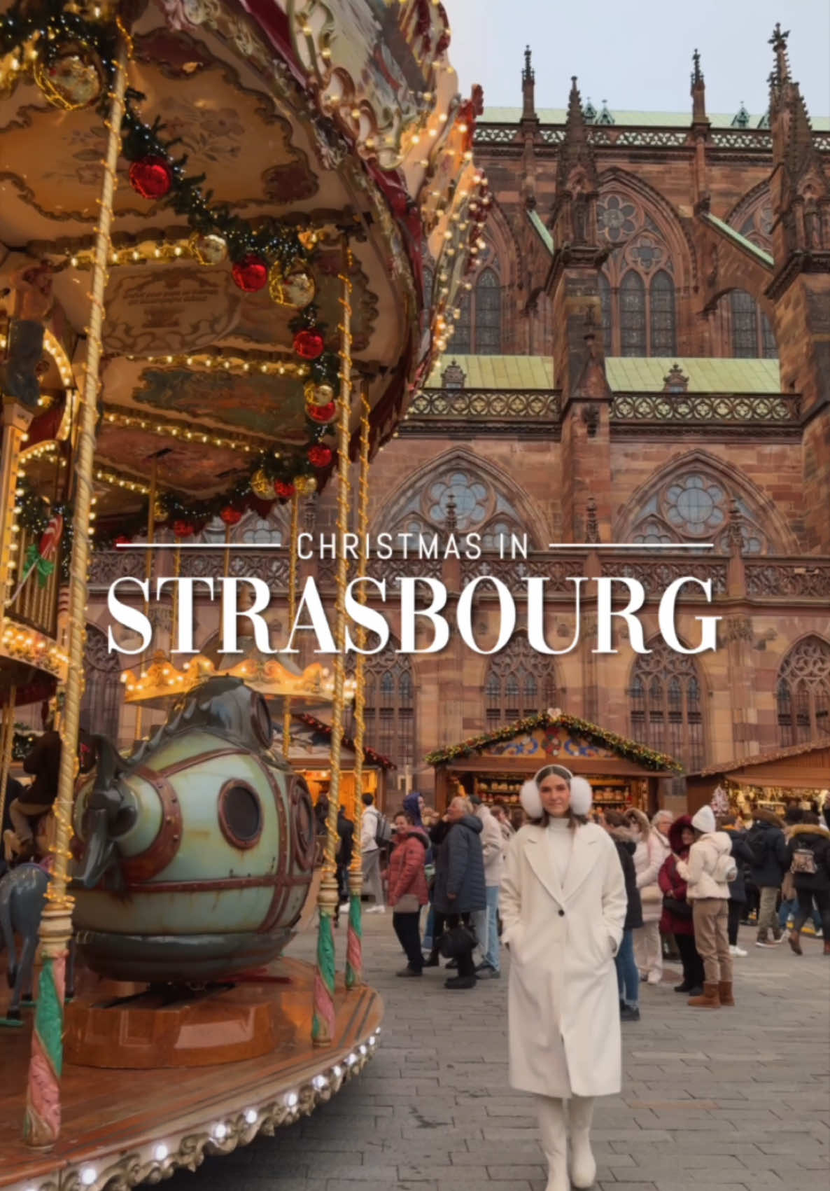 שוק חג המולד שטרסבורג (Strasbourg Christmas Market)