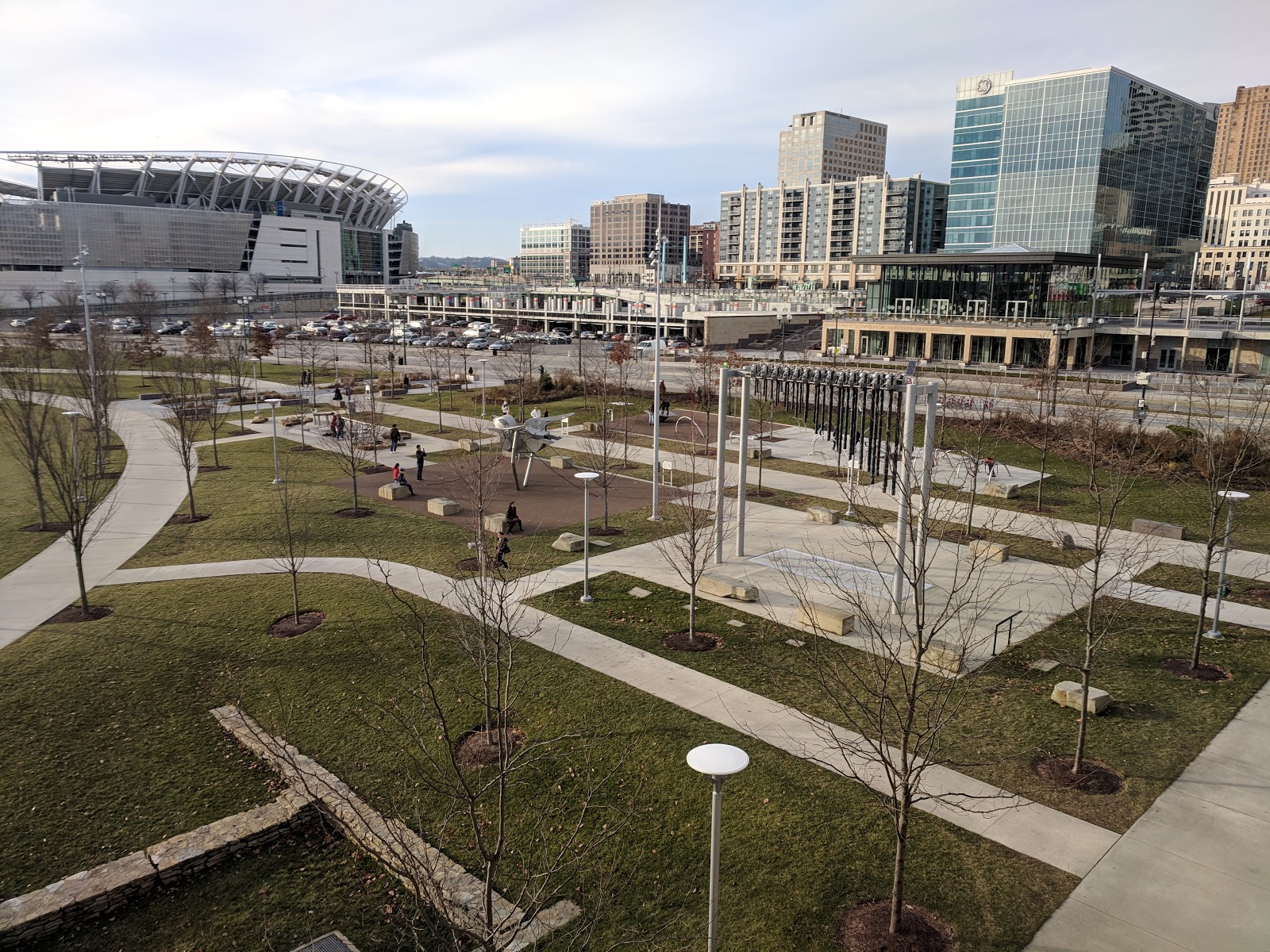 Cincinnati Riverfront Park (Smale Riverfront Park, Cincinnati, OH)