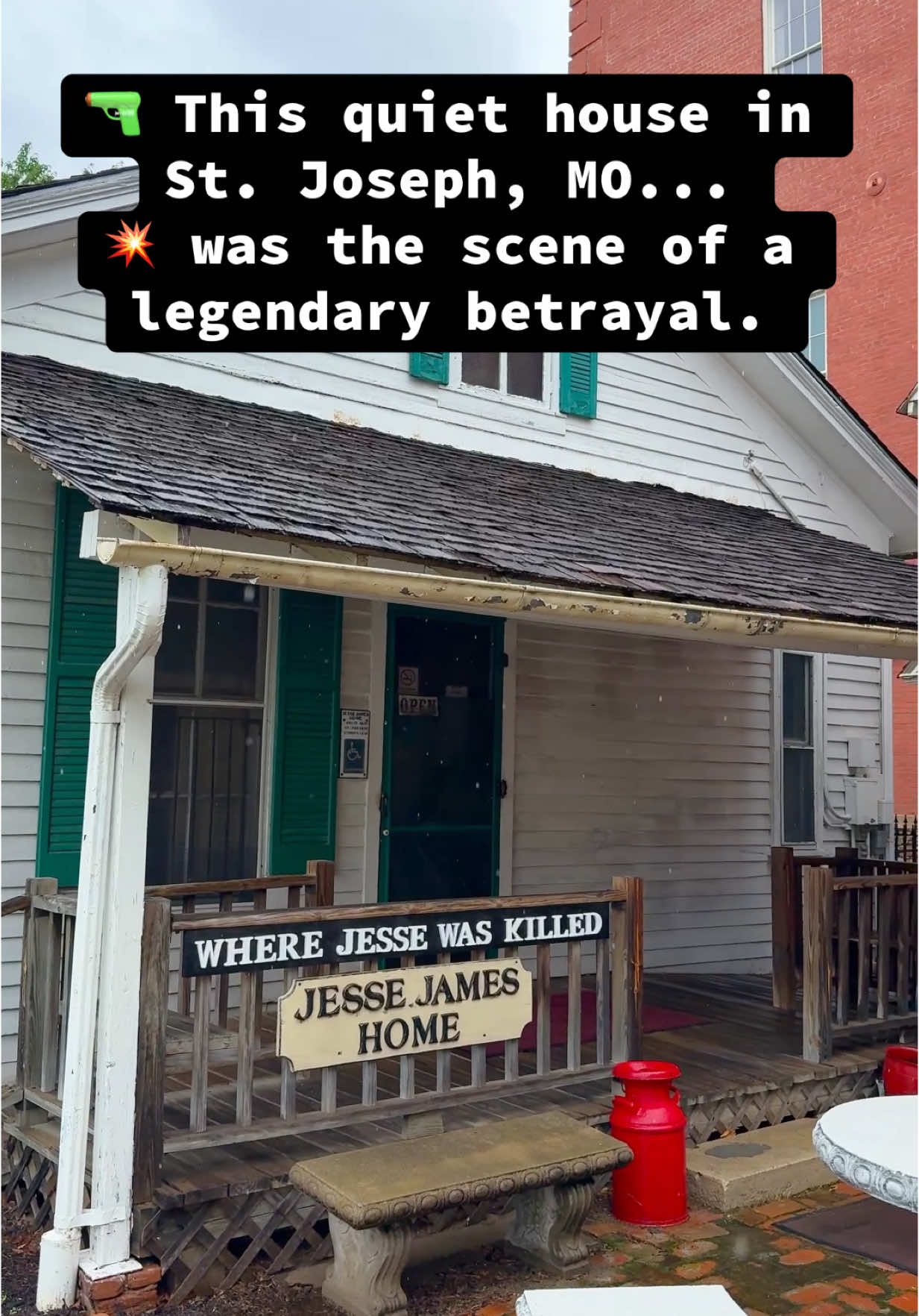 St. Joseph, MO (Jesse James Home & Museum area)