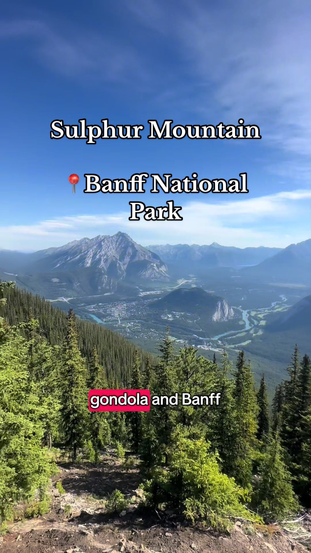Sulphur Mountain (Banff Gondola area - landmark hikes and viewpoints)