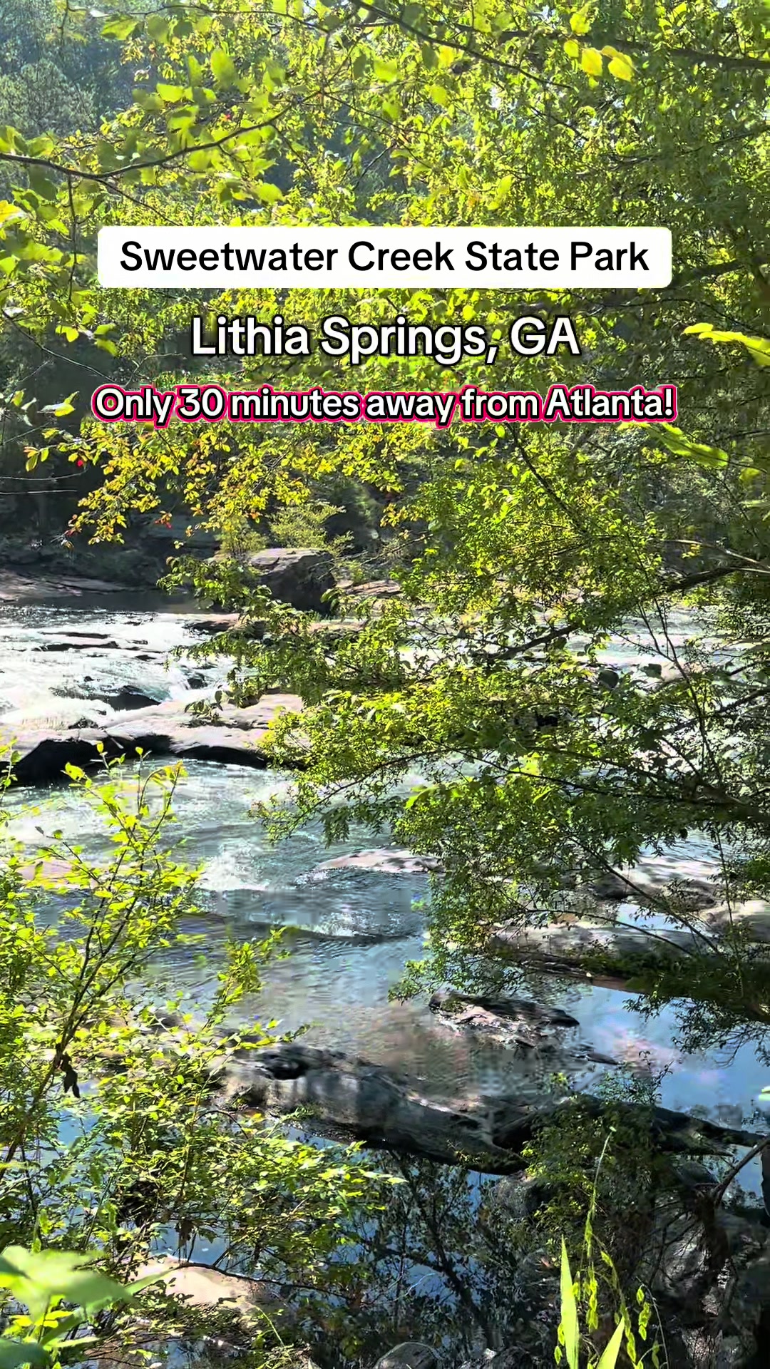 Sweetwater Creek State Park