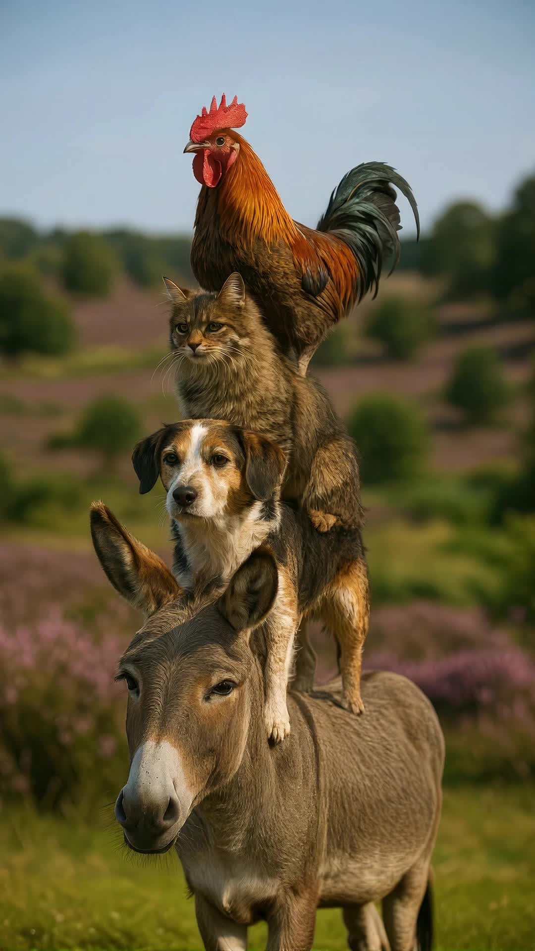 Town Musicians of Bremen (Bremen Town Musicians statue)