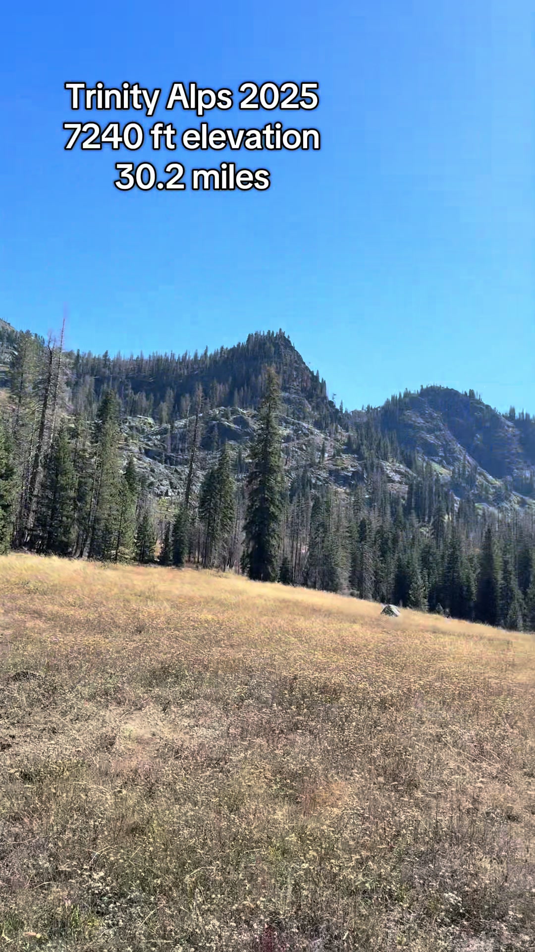 Trinity Alps Wilderness (Weaverville area)