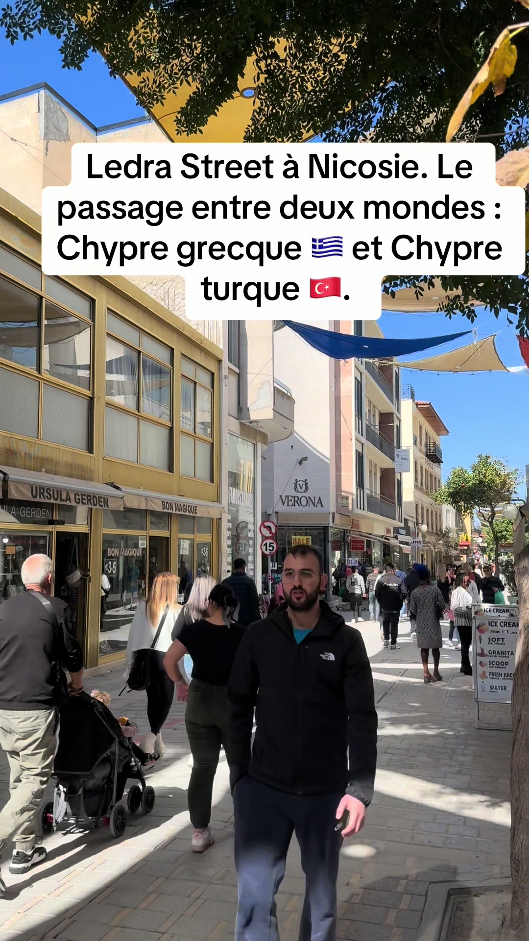 Улица Ледра и пешеходный центр Никосии (Ledra Street)