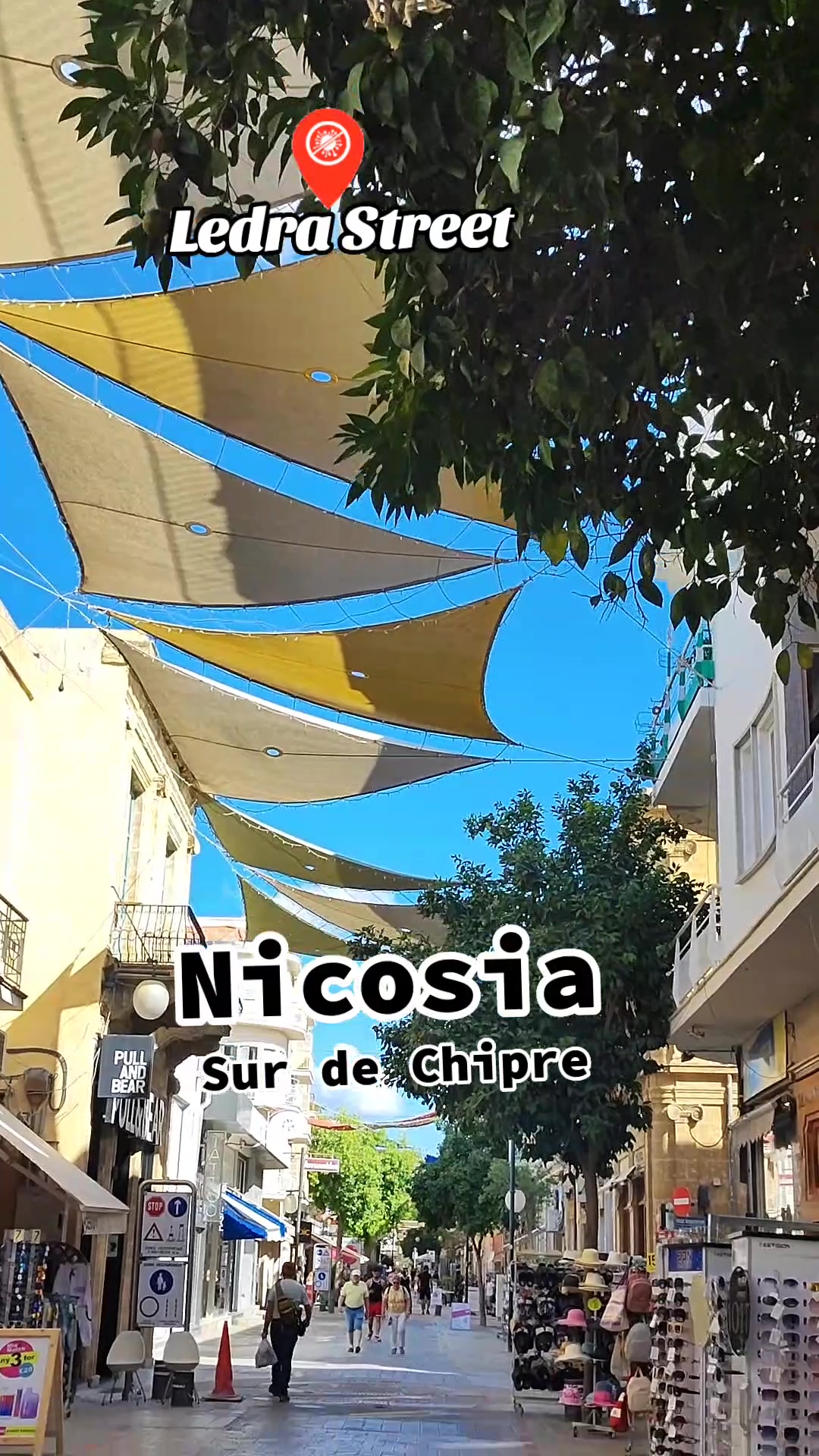 Улица Ледра и пешеходный центр Никосии (Ledra Street)