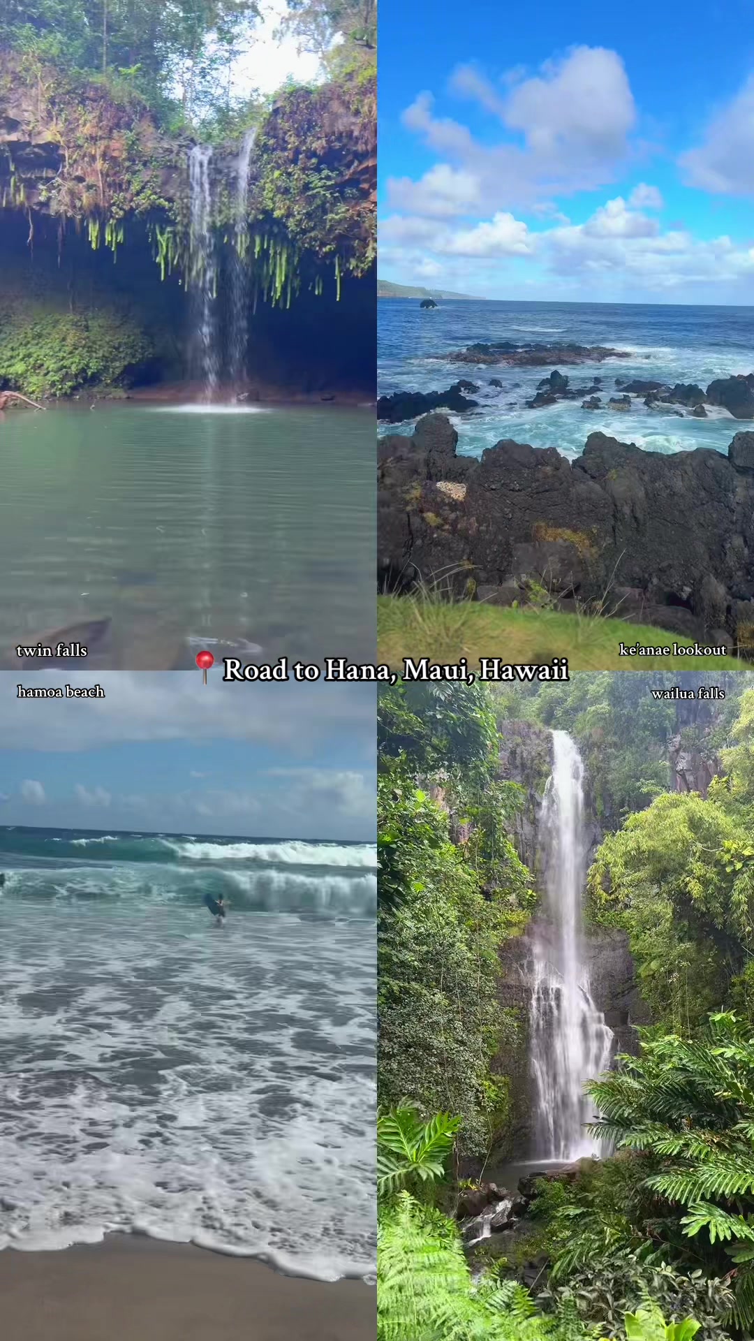 Upper Waikani Falls