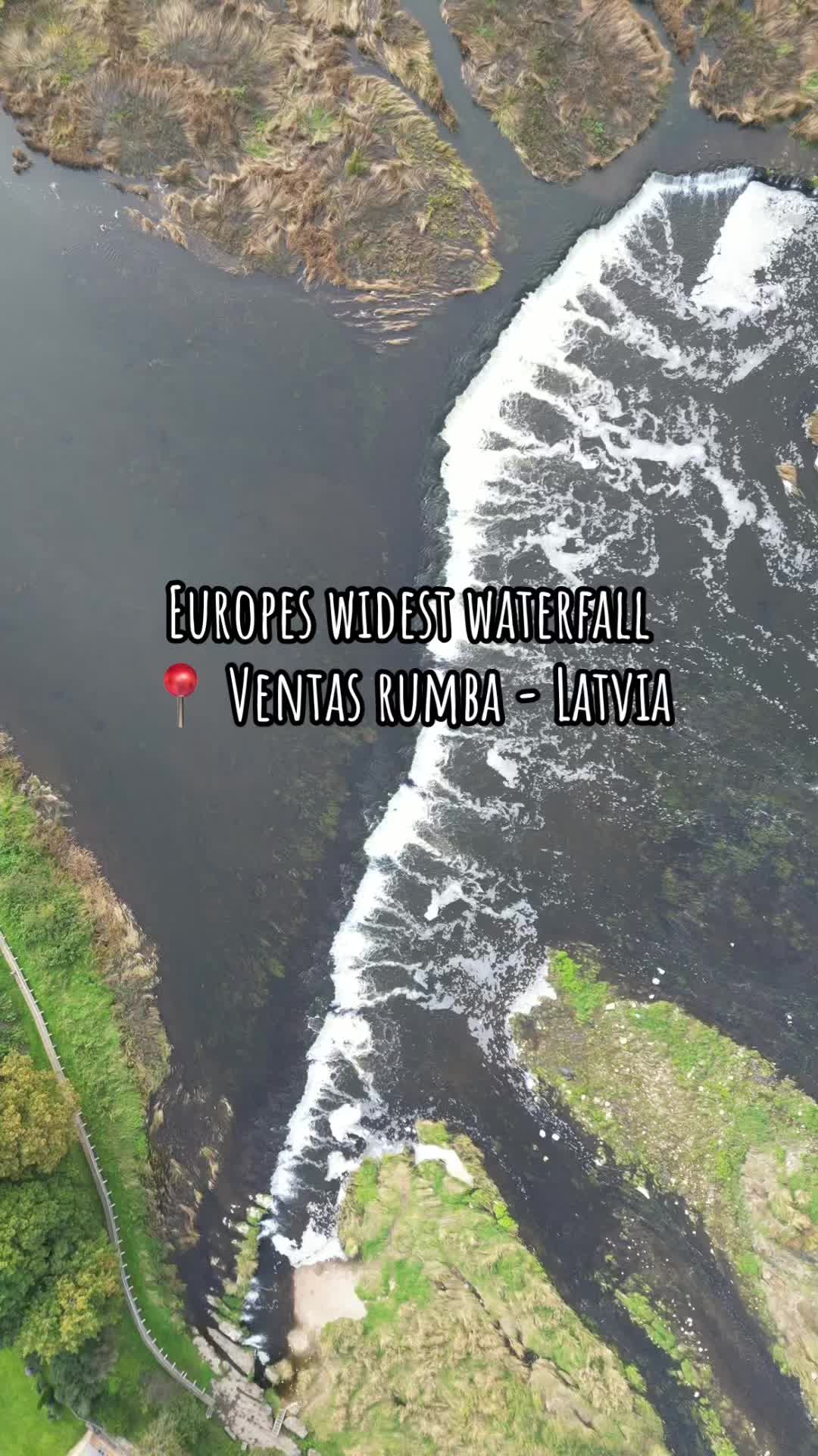 Вентский водопад (Ventas Rumba)