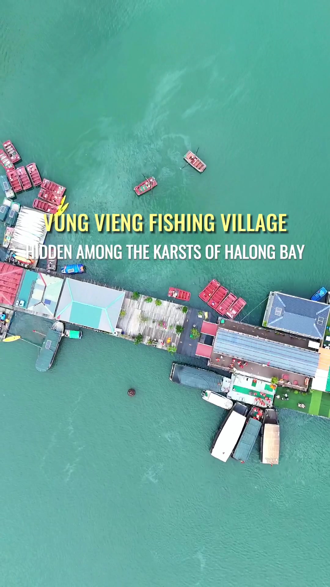 Vung Vieng Fishing Village (floating village visit)