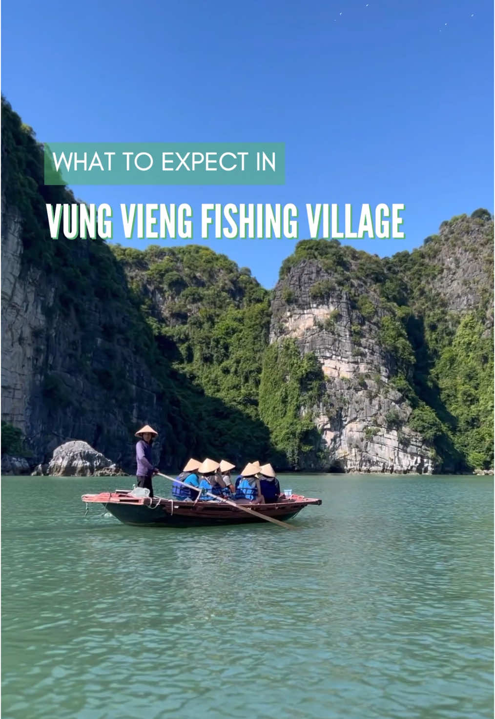 Vung Vieng Fishing Village (floating village visit)