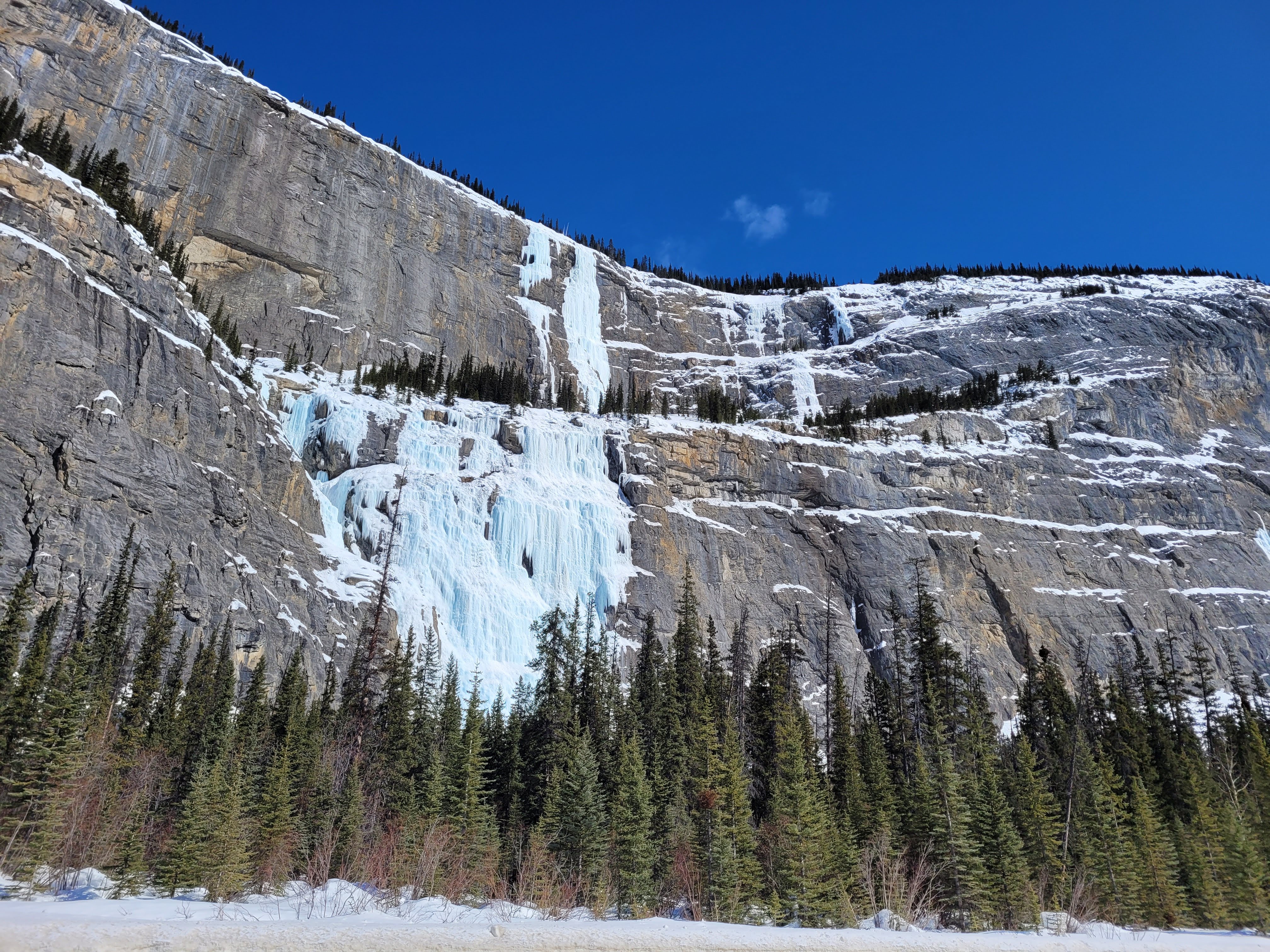 Columbia Icefield - Icefields Parkway Viewpoint