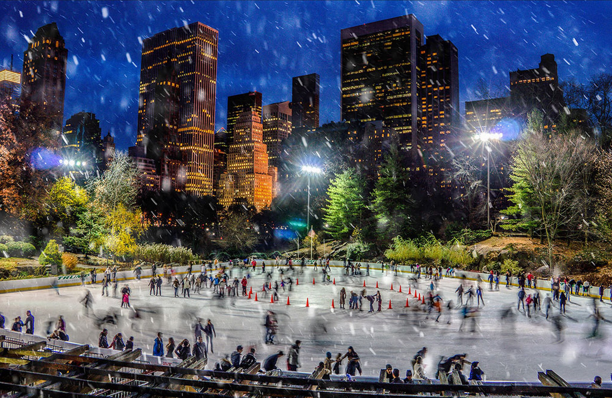 Ice Skating in New York