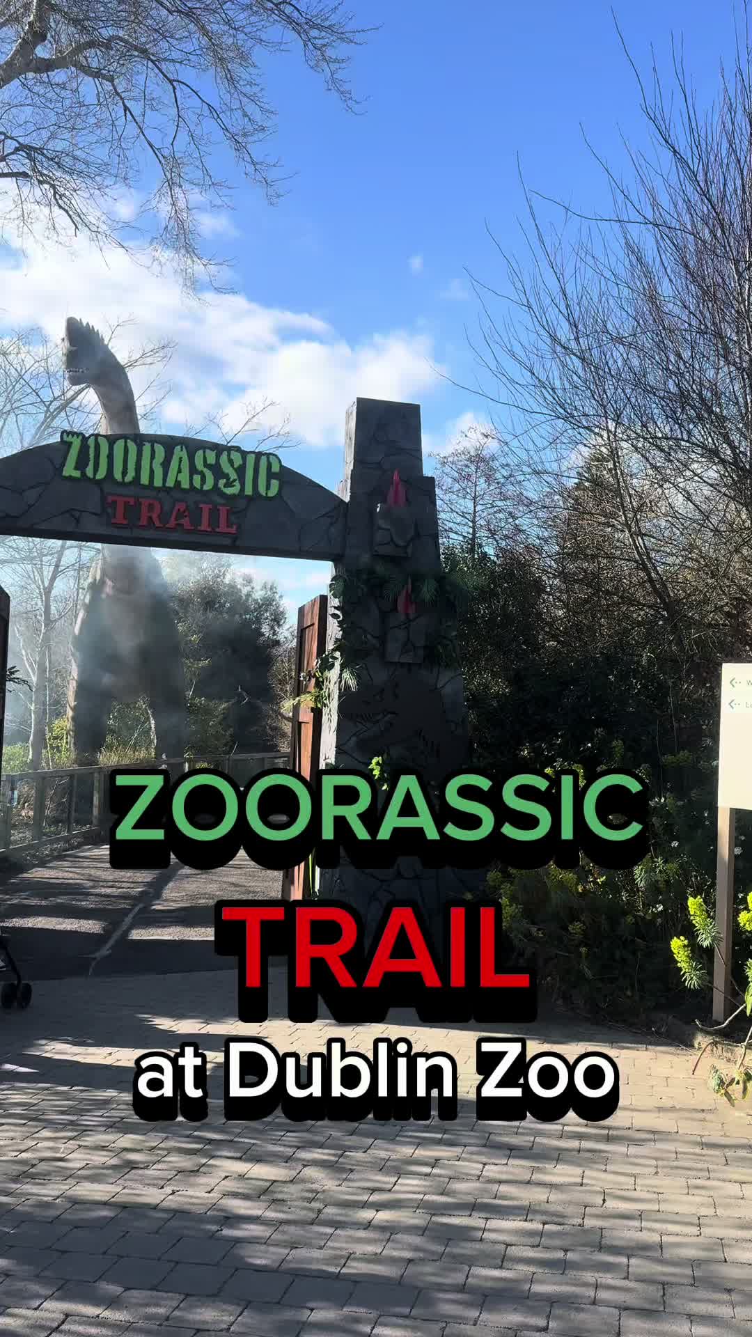 Zoorassic Trail at Dublin Zoo