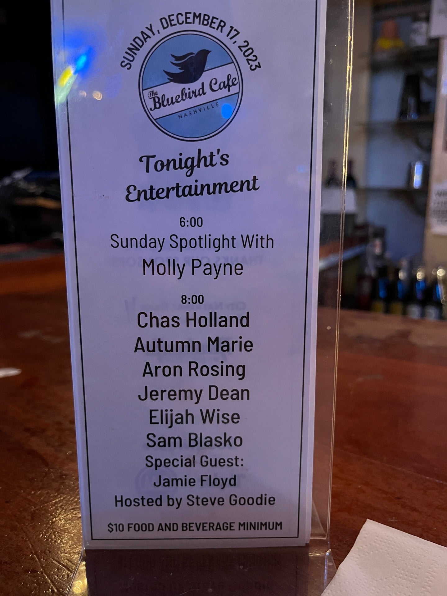 Picture for The Bluebird Cafe